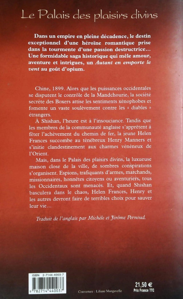 Le palais des plaisirs divins (Adam Williams)