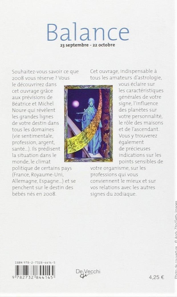 Caractère chance amour : Balance 23 septembre - 22 octobre (Béatrice Noure)