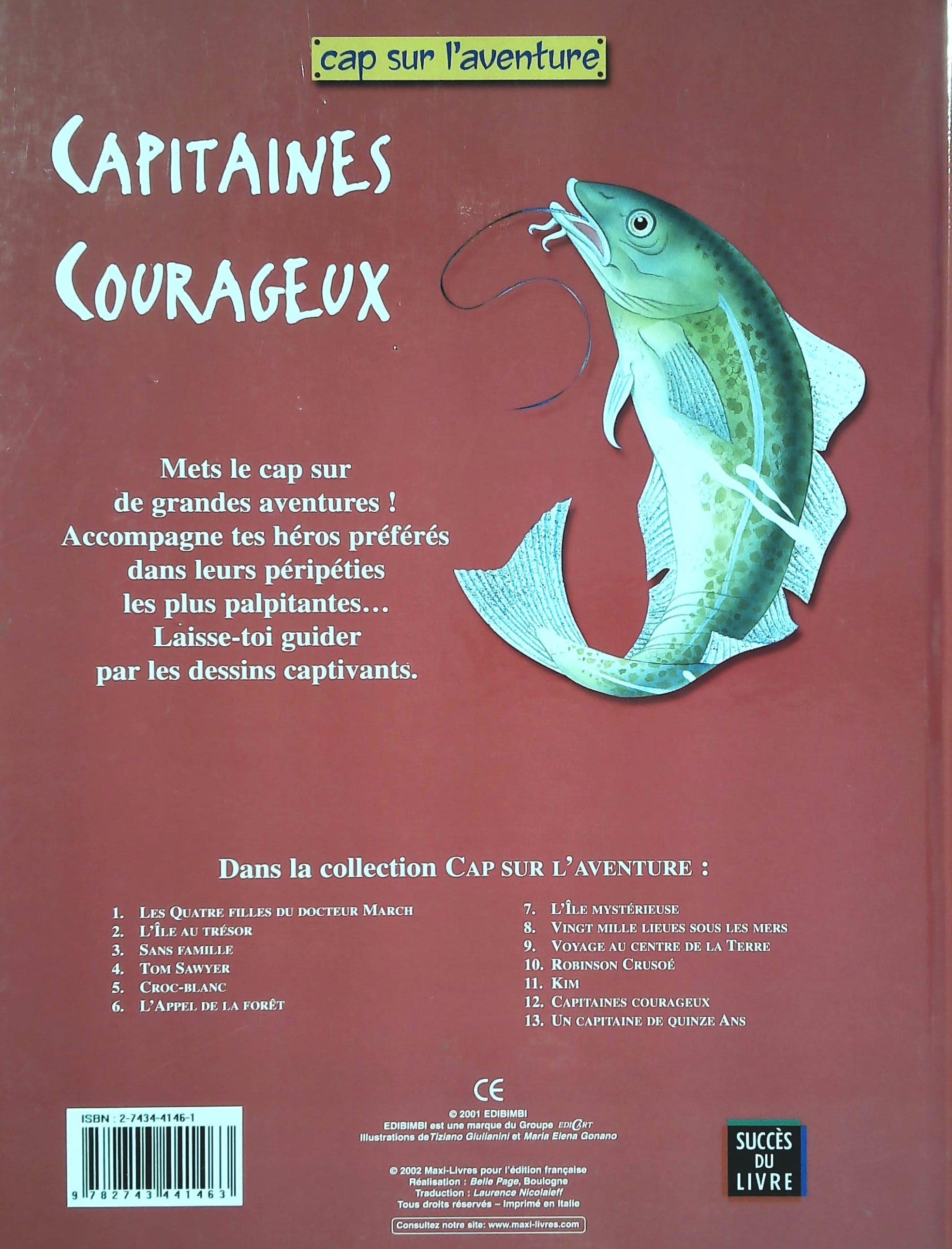 Cap sur l'aventure : Capitaines courageux (Rudyard Kipling)