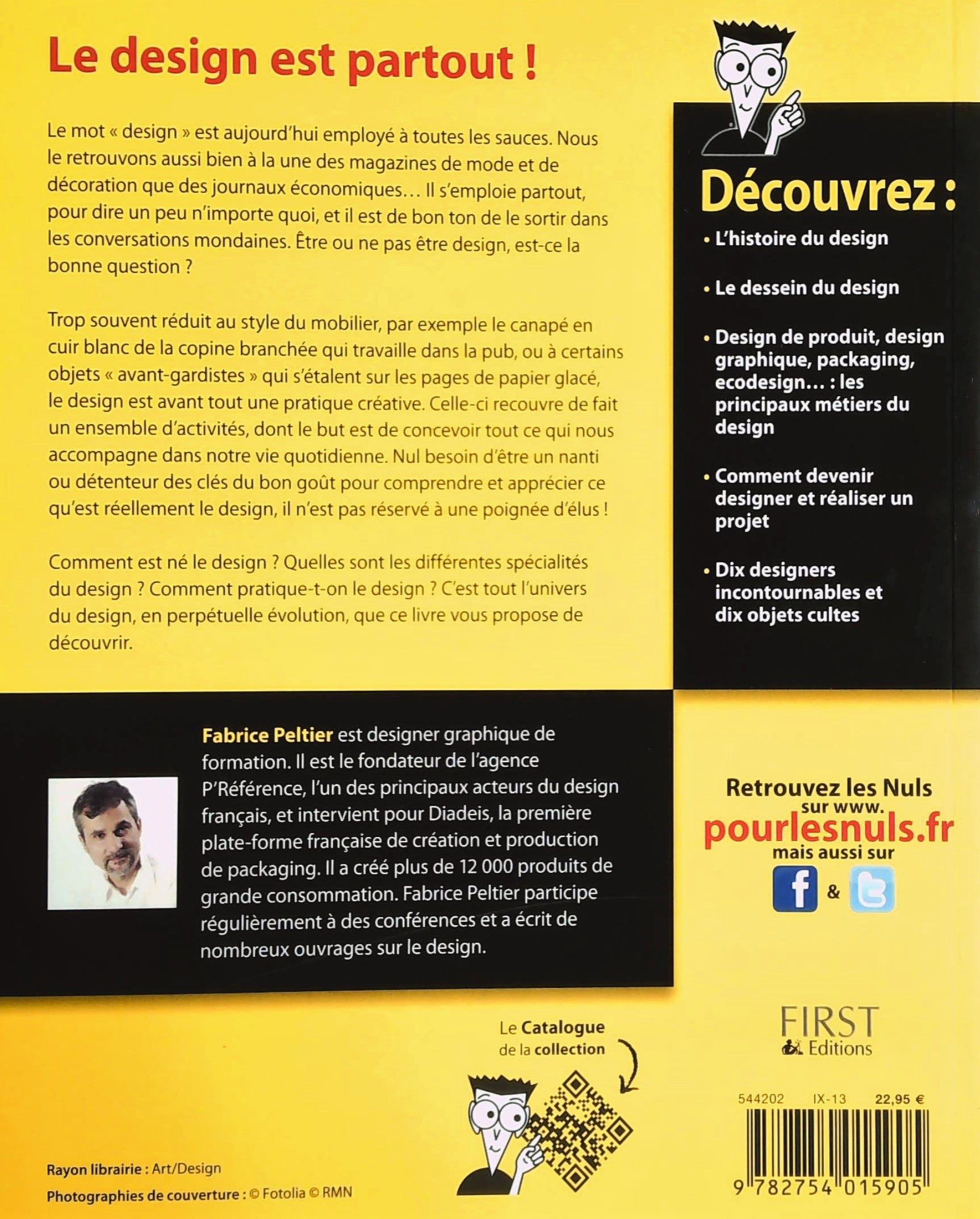 Pour Les Nuls : Le Design (Fabrice Peltier)
