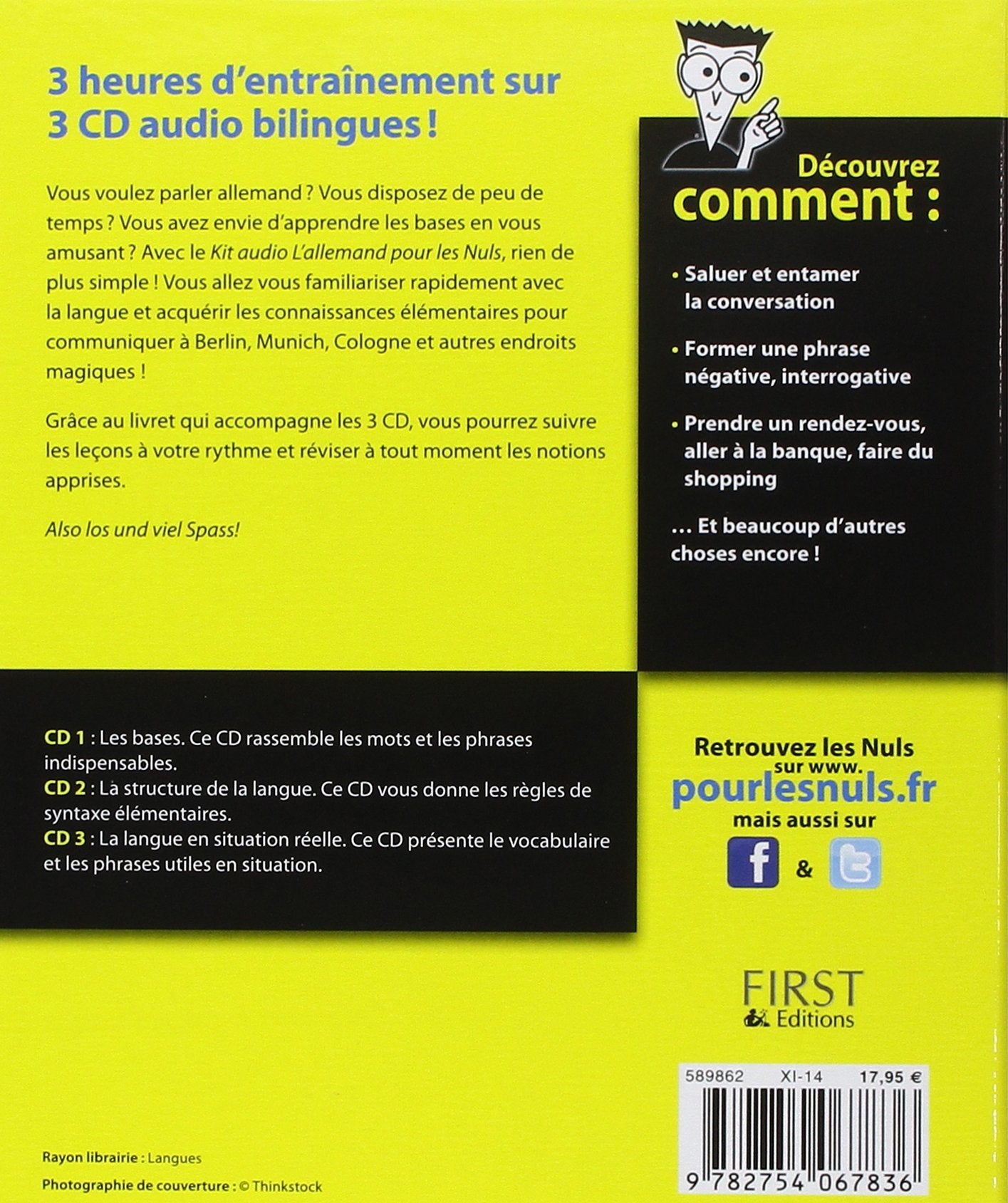 Pour les Nuls : Kit audio : L'Allemand Pour les Nuls (Edward Swick)