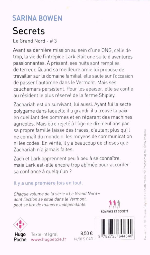Le grand nord # 3 : Secrets (Sabrina Bowen)