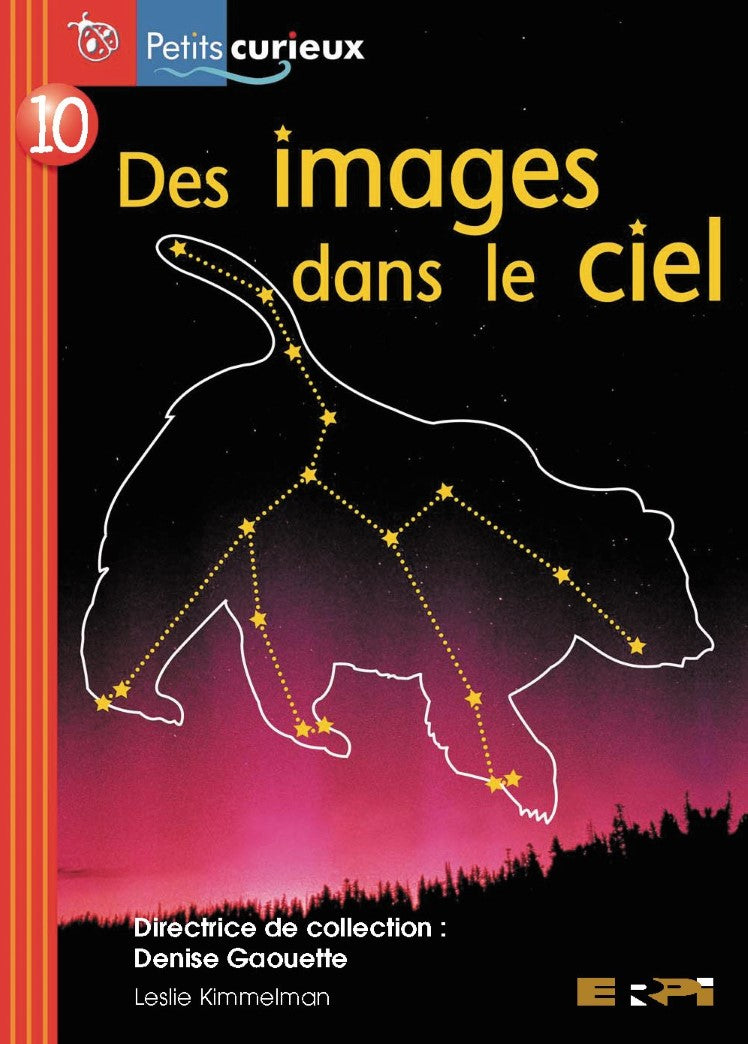 Petits Curieux (Série rouge) # 10 : Des images dans le ciel - Denise Gaouette