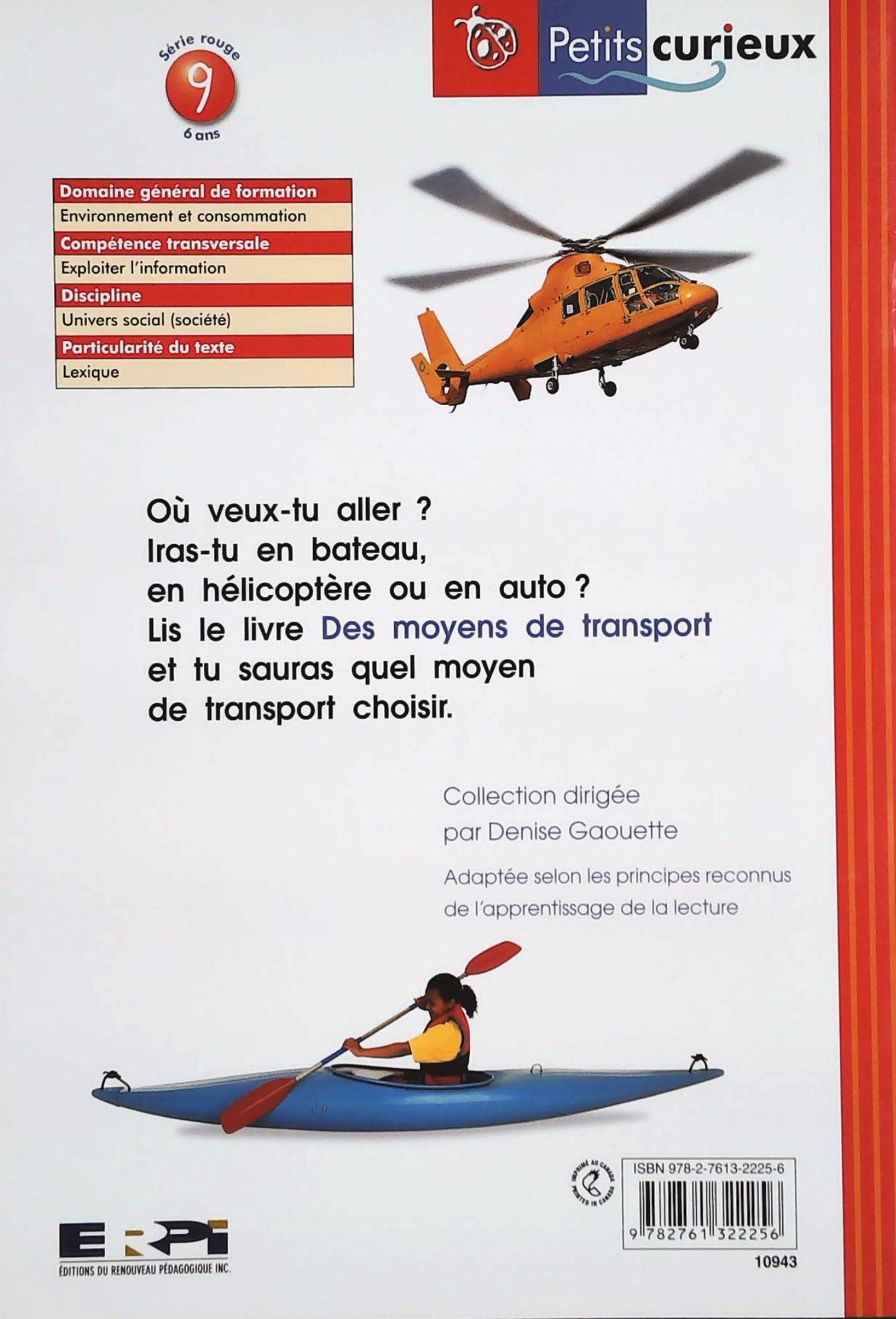 Petits Curieux (Série rouge) # 9 : Des moyens de transport (Sue Graves)