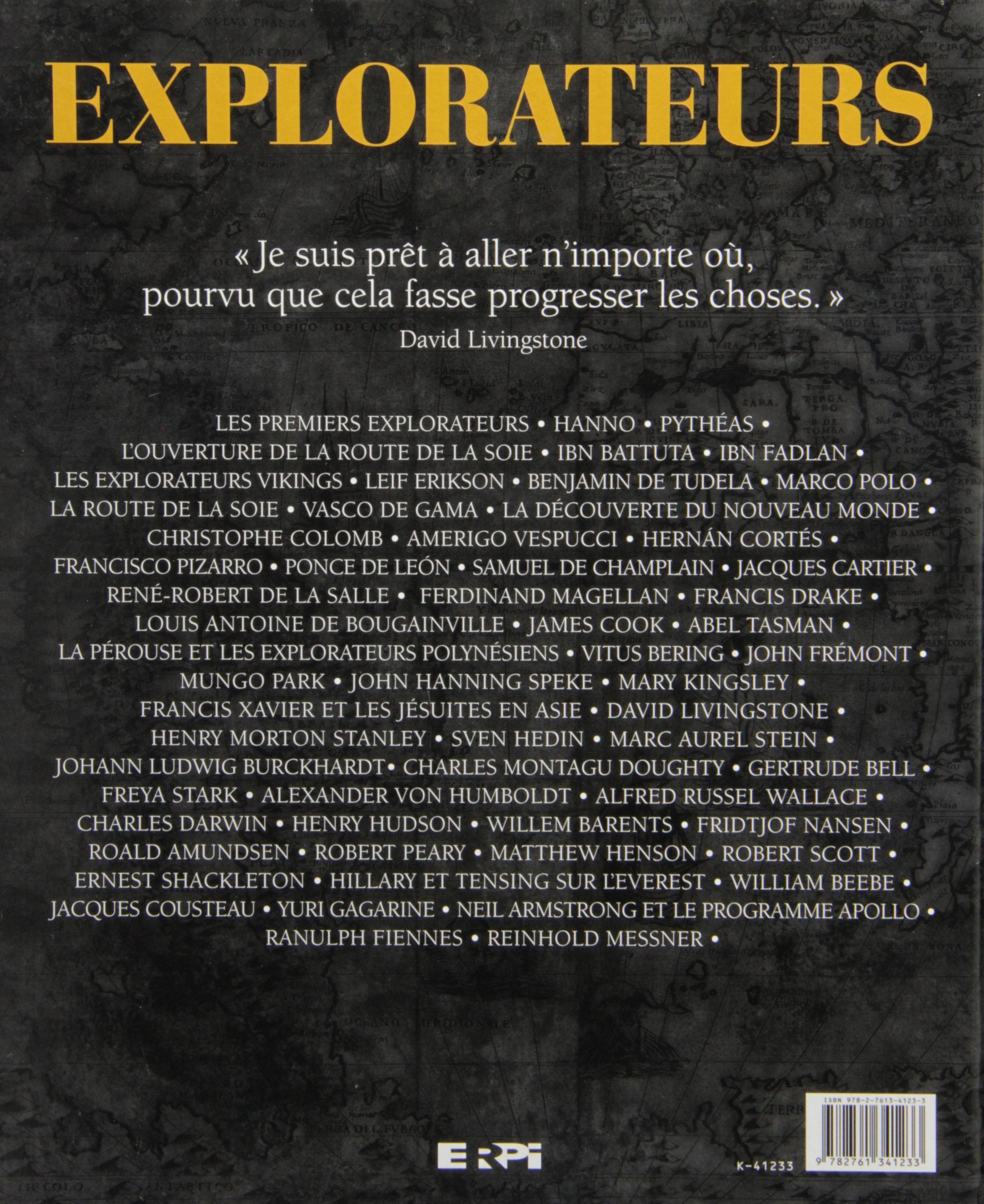 Explorateurs de l'antiquité à nos jours