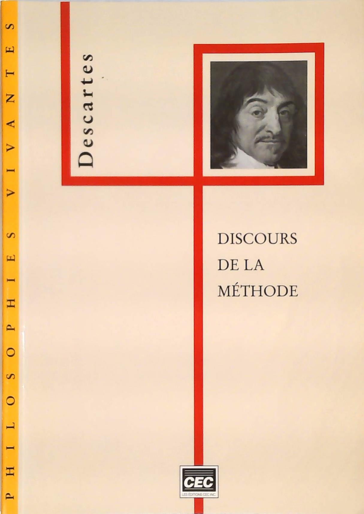Livre ISBN 2761713141 Philosophies vivantes # 1 : Discours de la méthode (Descartes)