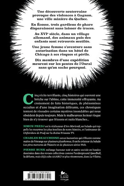 Chroniques de l'abîme et autres récits des profondeurs (Charles Beauchesne)