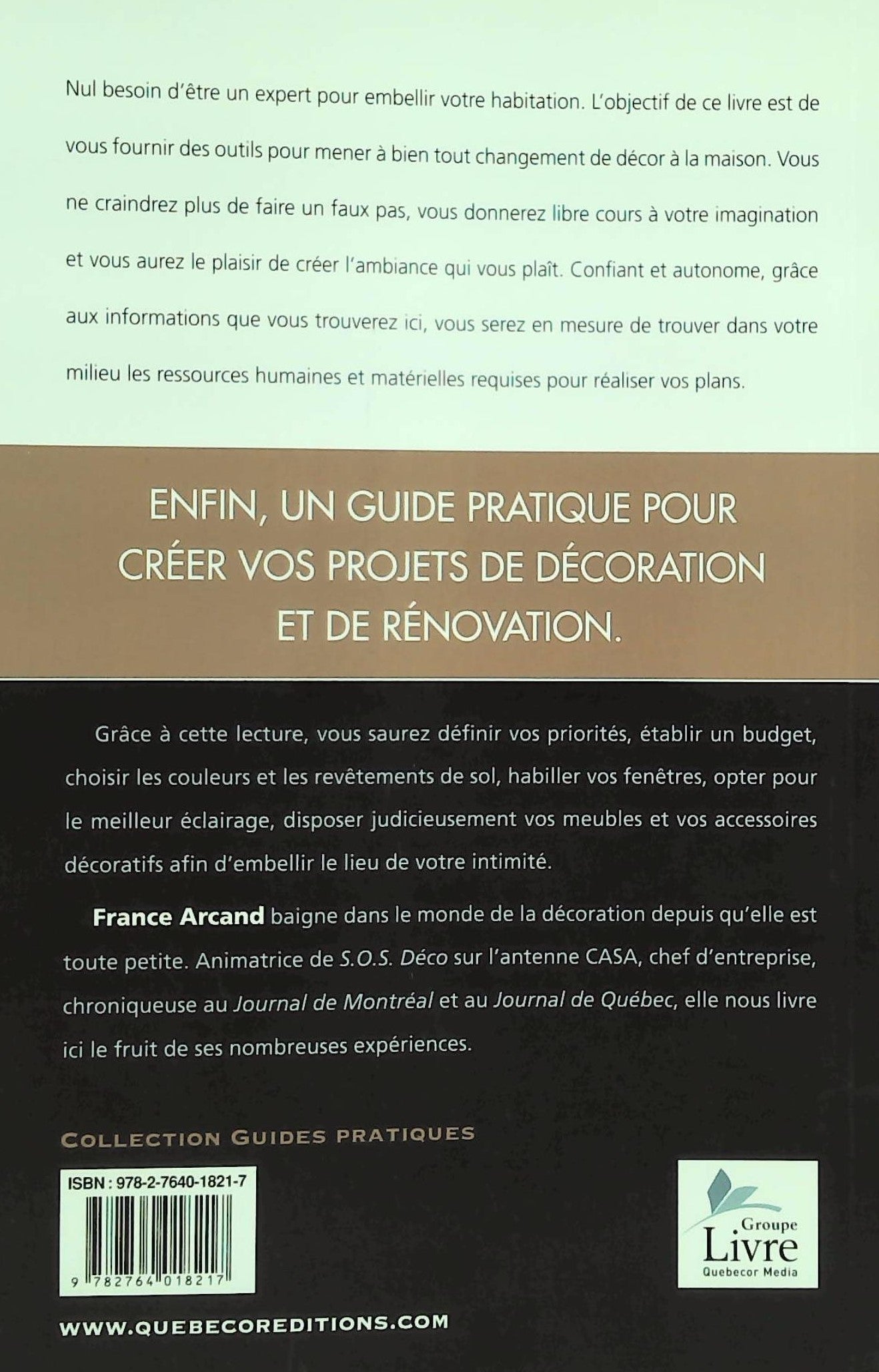 Planifier sa déco (France Arcand)