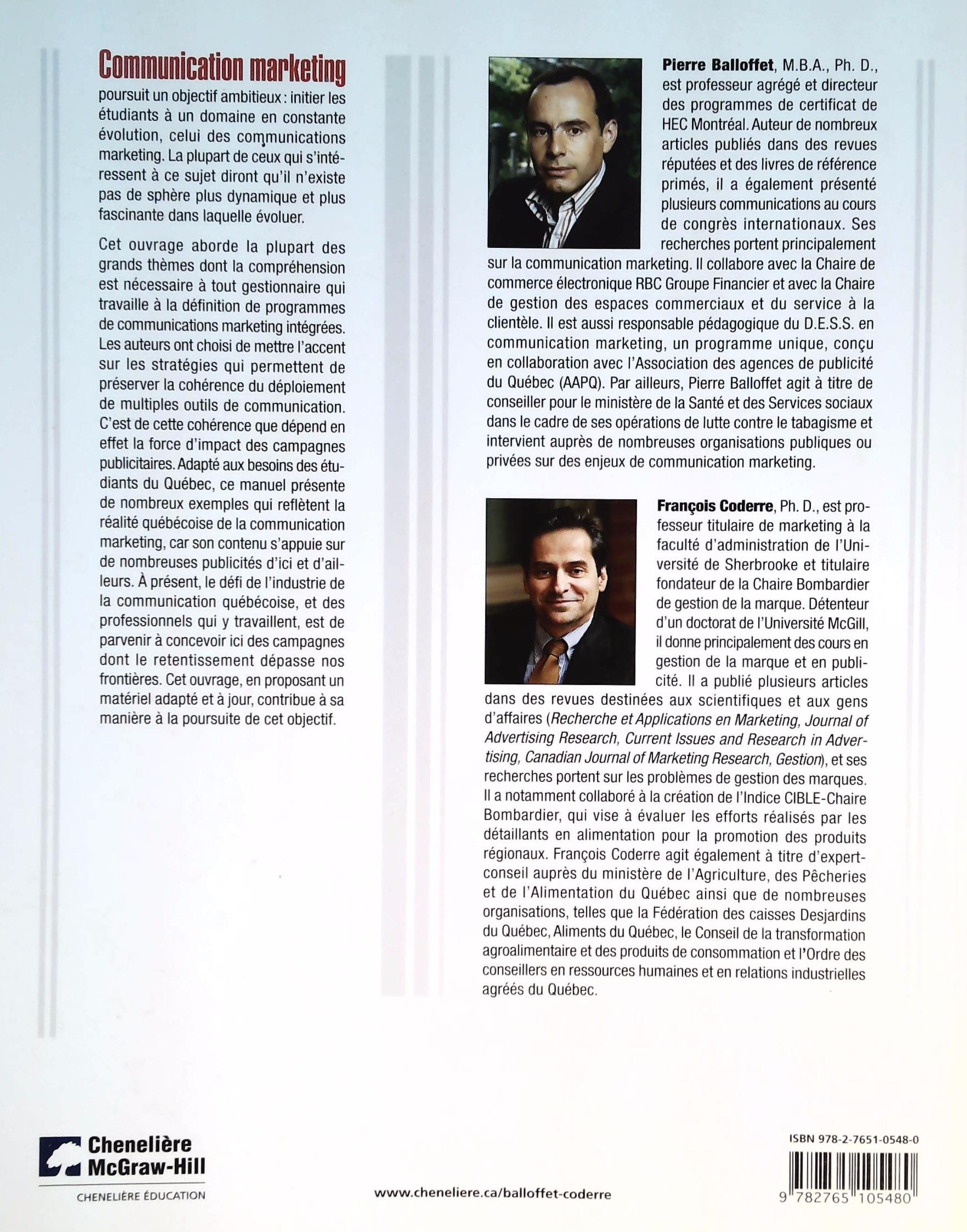 Communication marketing : Une perspective intégrée, 2ième édition (Belch)