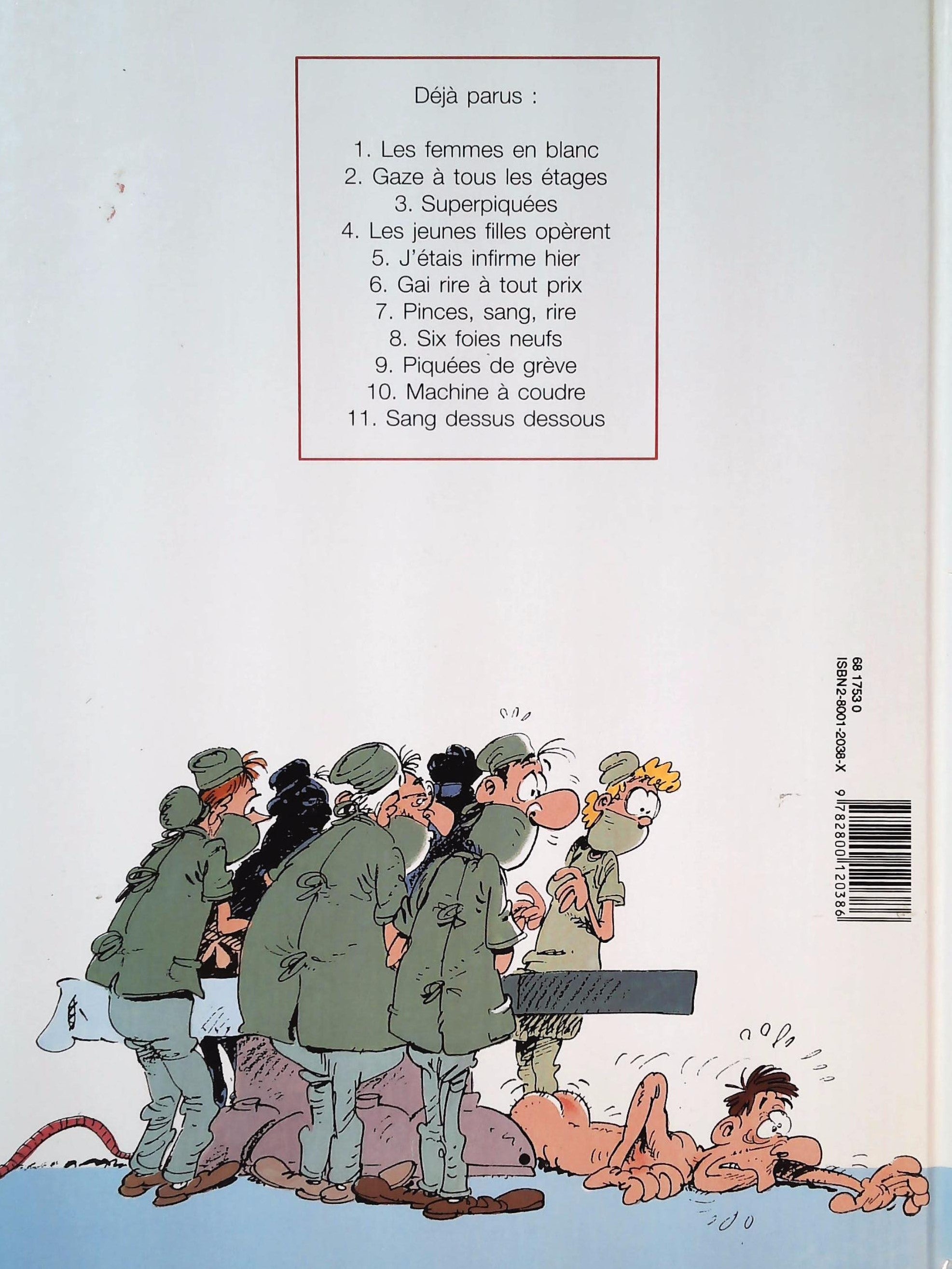 Les femmes en blanc # 11 : Sang dessus dessous (Bercovici)