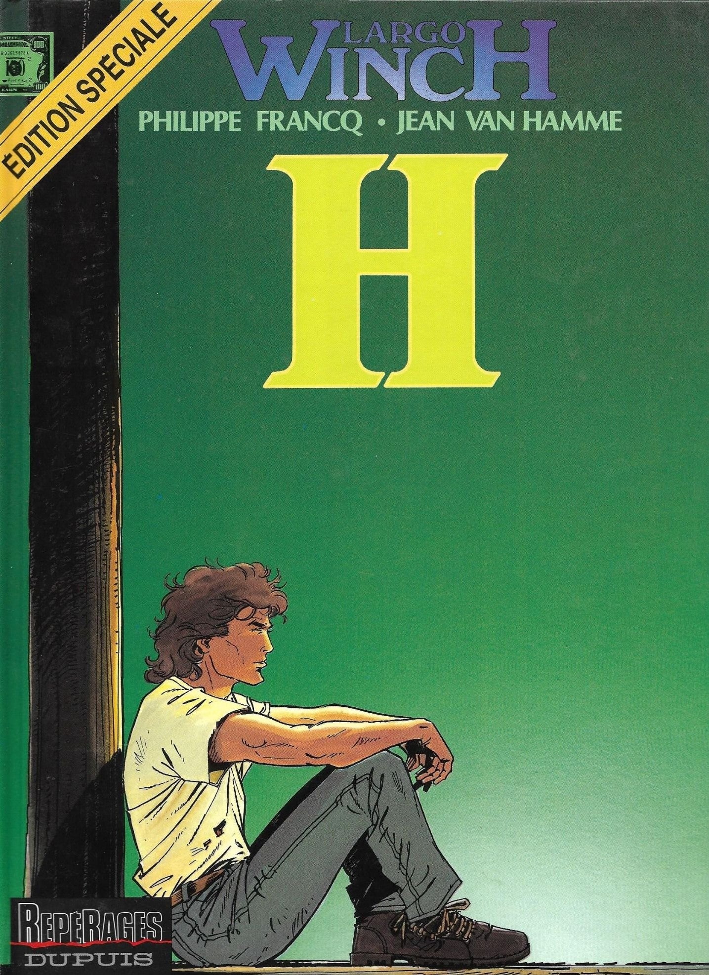 Livre ISBN 2800128836 Largo Winch # 5 : H (Philippe Francq)