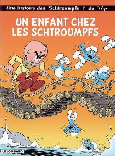 Une histoire des Schtroumpfs : Un enfant chez les Schtroumpfs - Peyo