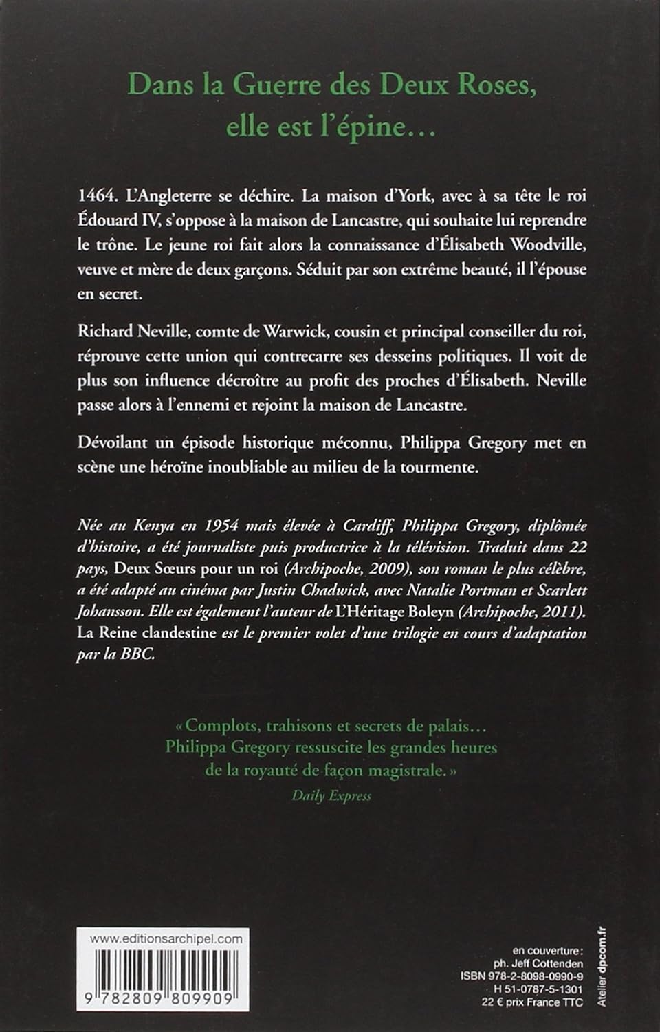 La reine clandestine (Philippa Gregory)