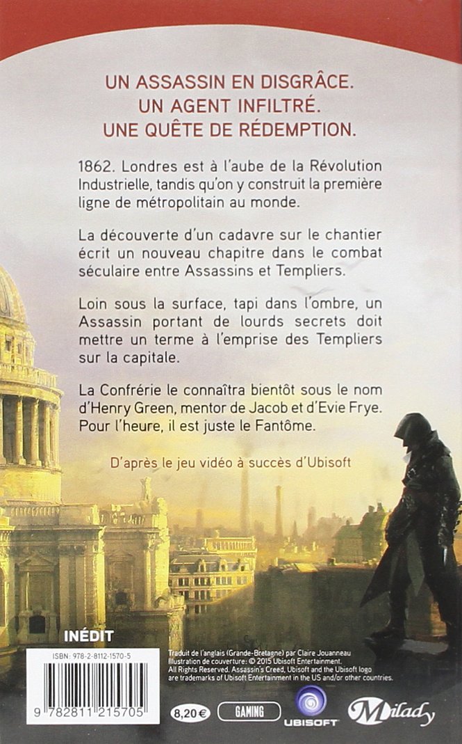 Assassin's Creed # 8 : Underworld (FR) (Oliver Bowen)