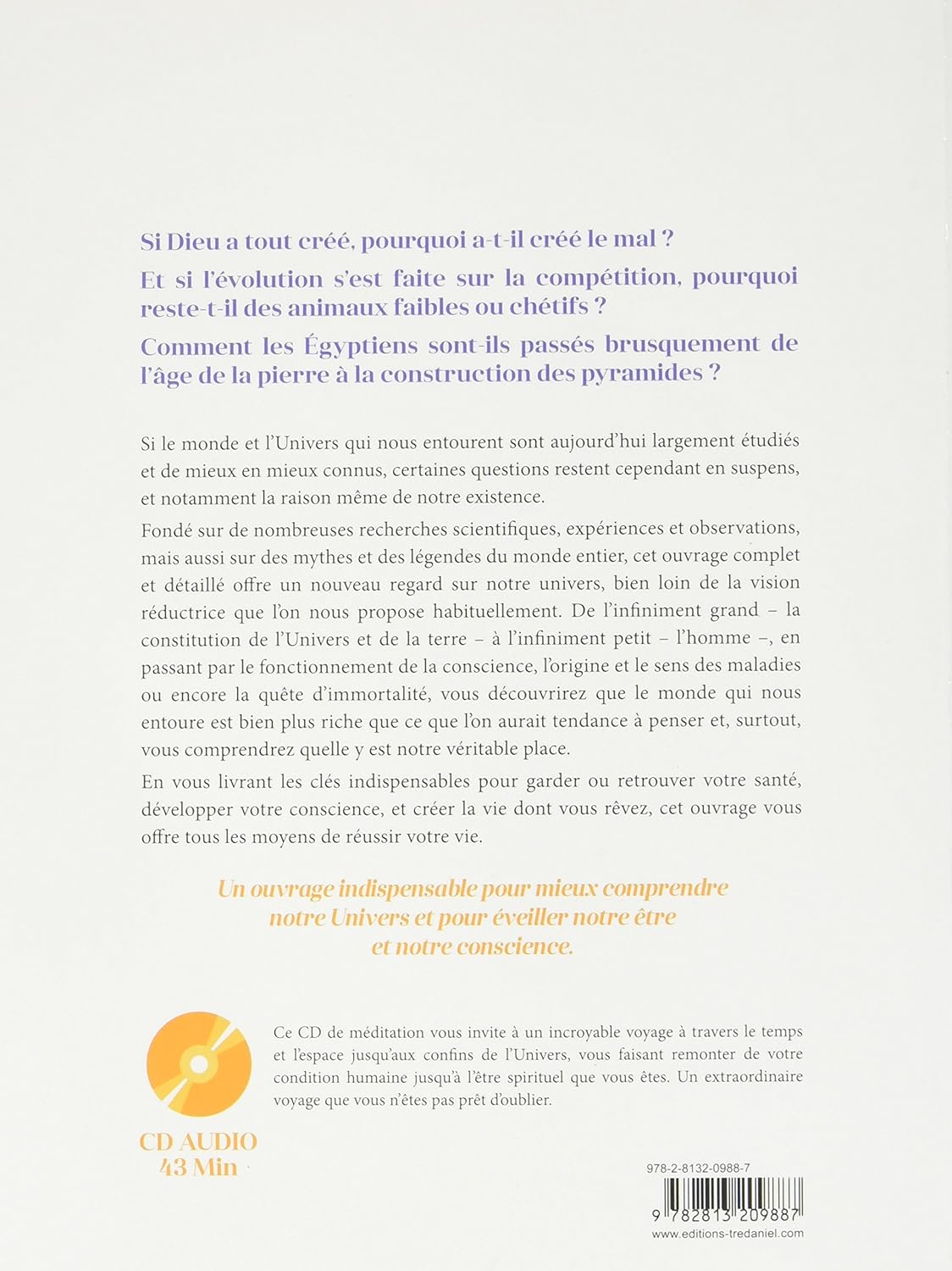 Connectez-vous au pouvoir infini de l'univers afin d'éveiller votre être (Dr. Luc Bodin)