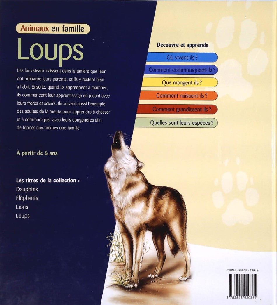 Animaux en famille : Loups (Rosa Costa-Pau)