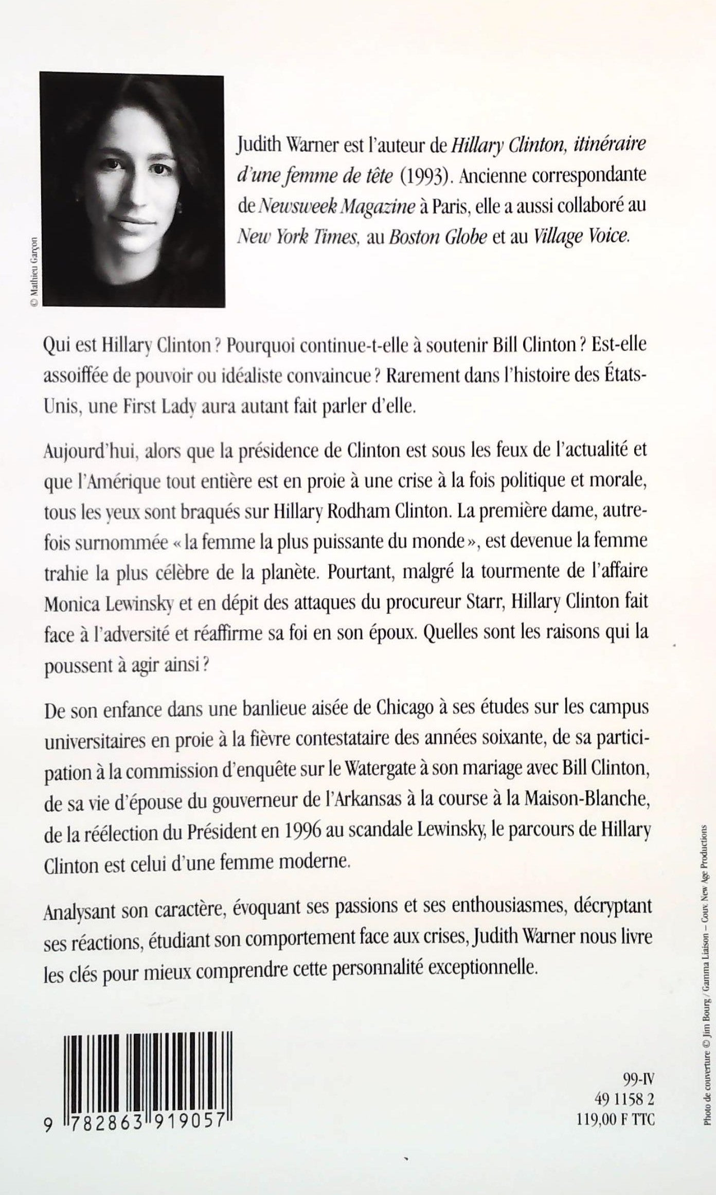 L'énigme Hillary (Judith Warner)