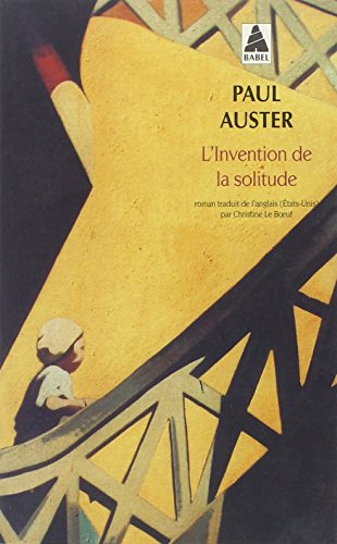 Livre ISBN 2868698204 L'invention de la solitude (Paul Auster)