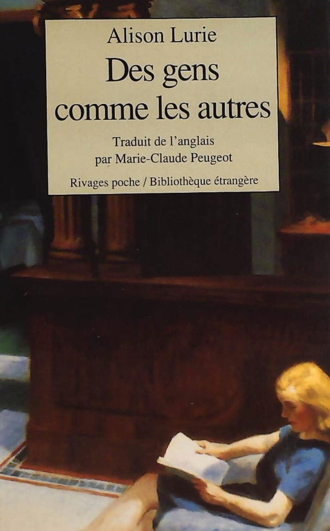 Livre ISBN 2869304390 Des amis imaginaires (Alison Lurie)