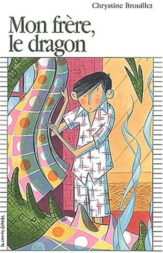 Premier roman # 115 : Mon frère, le dragon - Chrystine Brouillet
