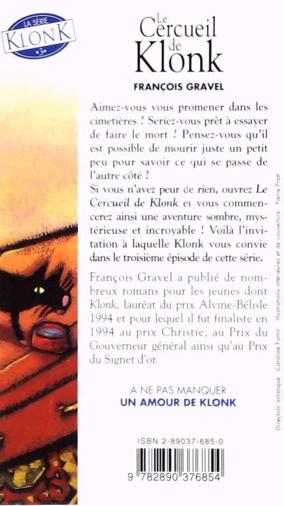 Le cerceuil de Klonk (Françoia Gravel)
