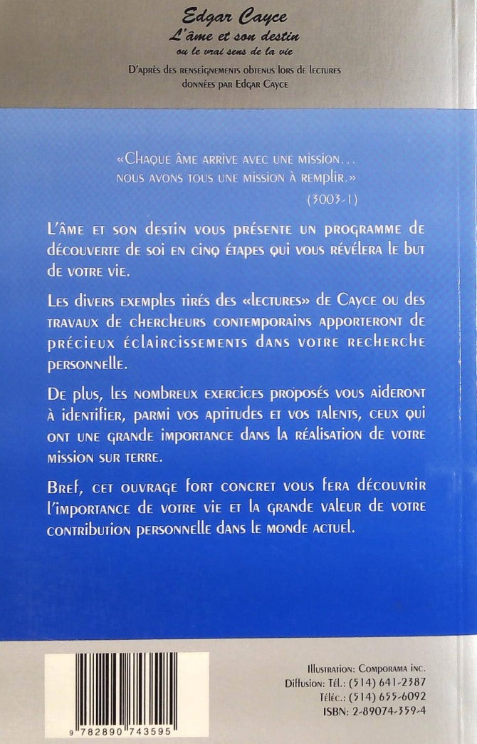 Edgar Cayce : L'âme et son destin ou le vrai sens de la vie (Mark Thurston)