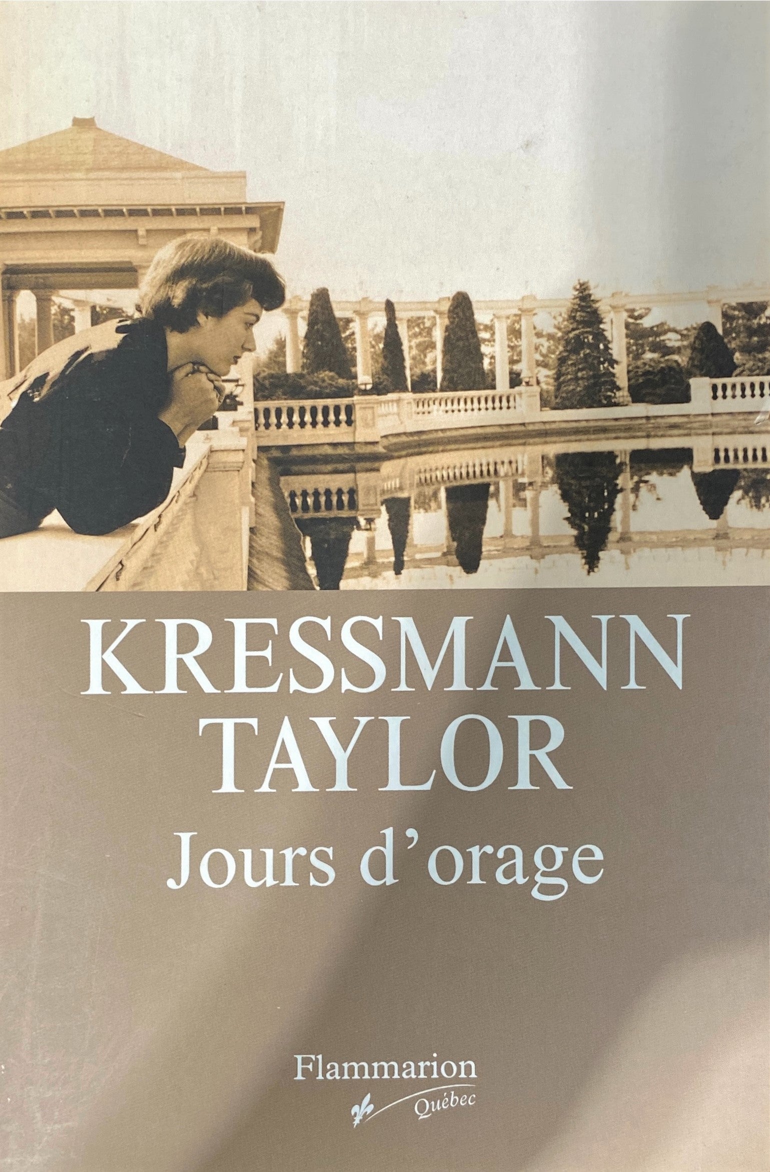Livre ISBN Jours d'orage (Kressmann Taylor)