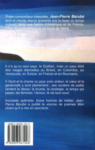 Avant de recommencer à vivre: Poèmes et chansons (Jean-Pierre Bérubé)
