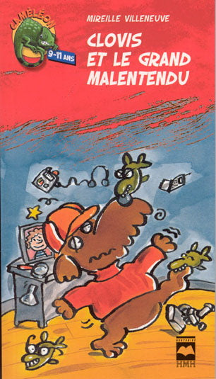 Livre ISBN 289428697X Clovie et Mordicus # 3 : Clovis et le grand malentendu (Mireille Villeneuve)