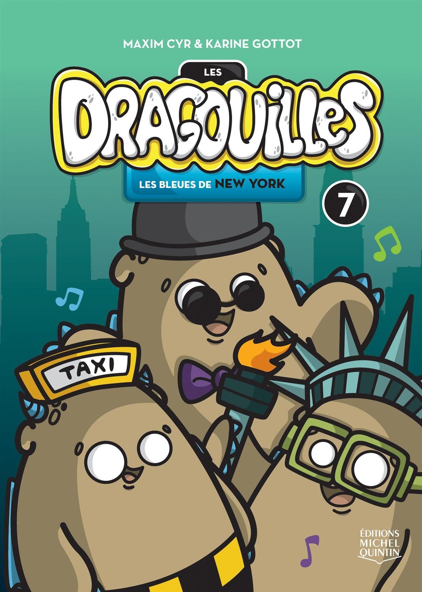 Les Dragouilles # 7 : Les bleues de New York - Karine Gottot