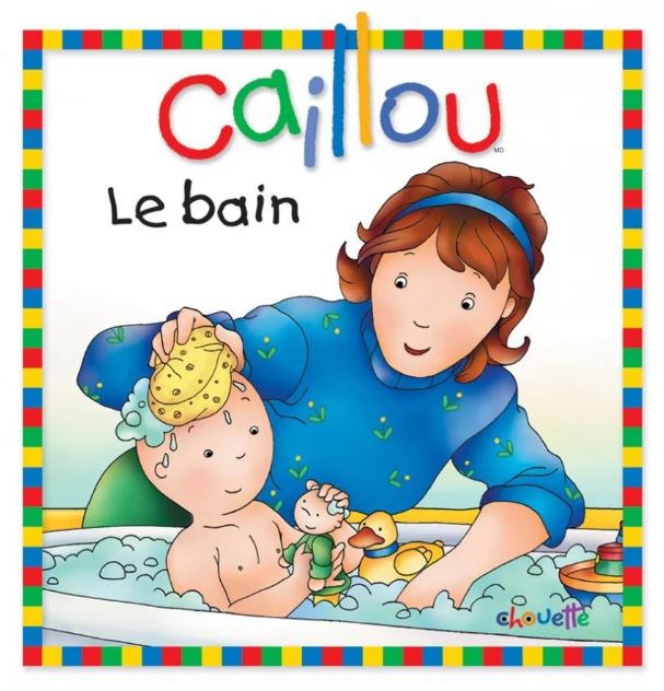 Caillou : Le bain