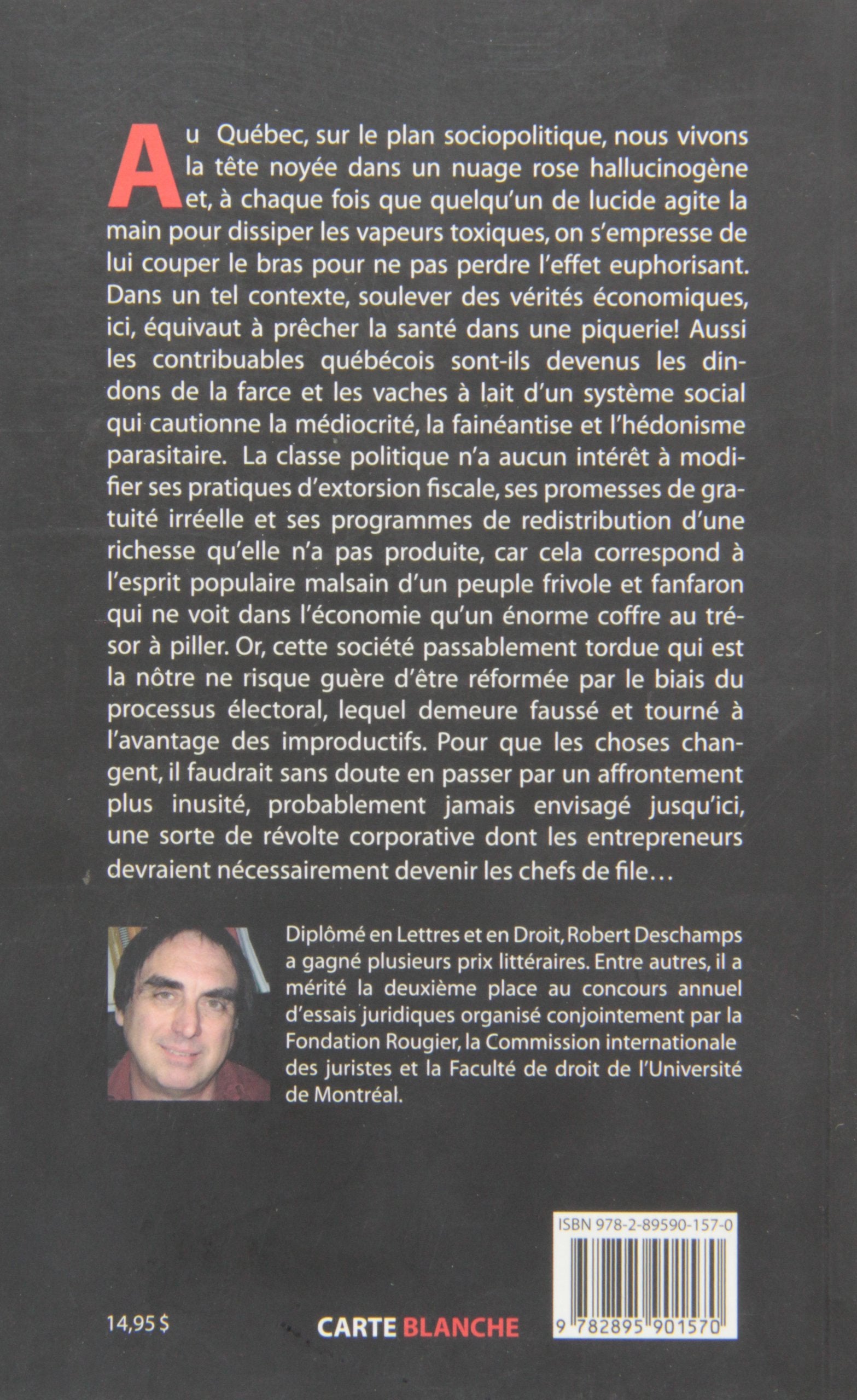 Manifeste d'un surtaxé (Robert Deschamps)