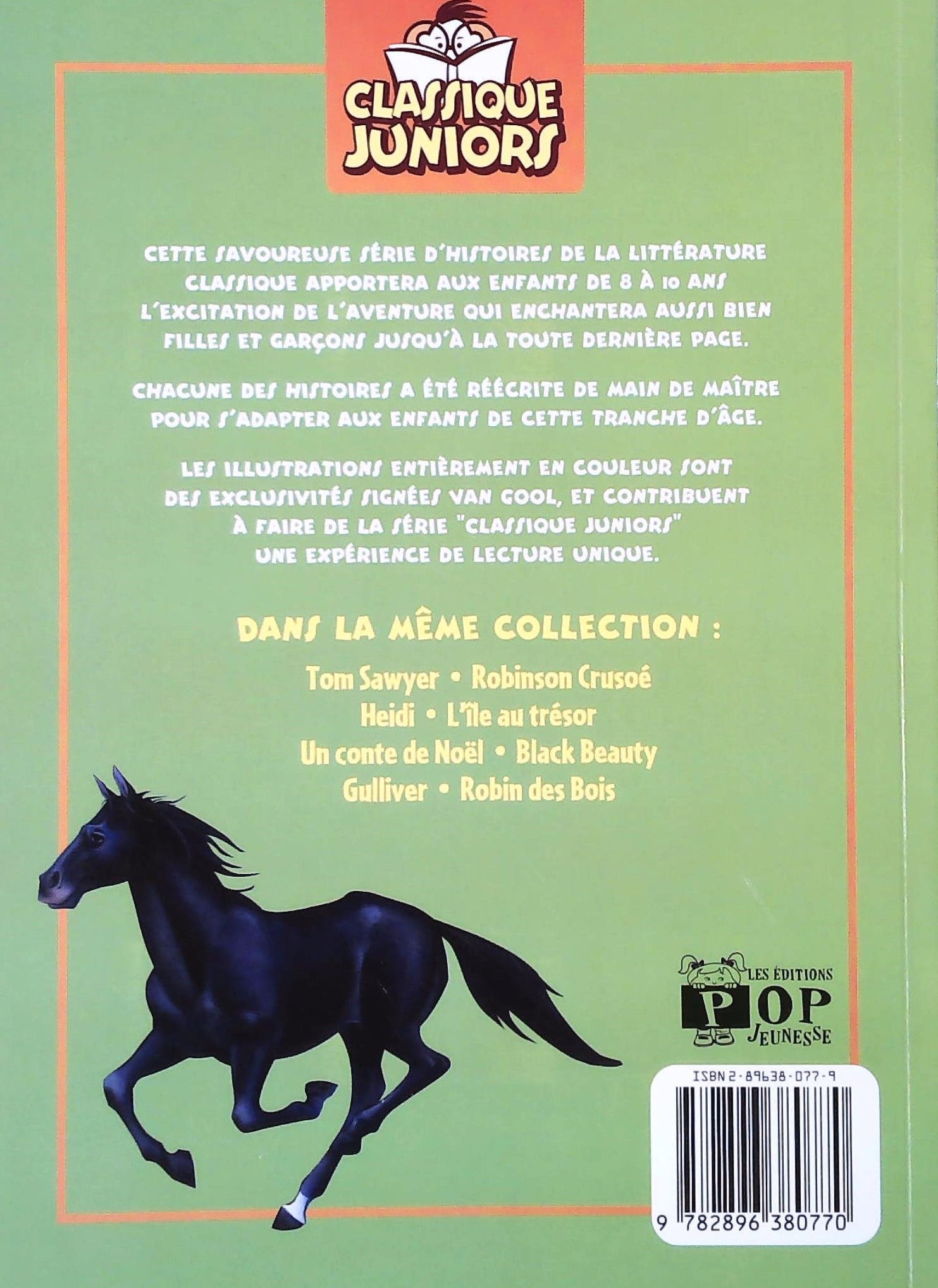 Classique Juniors : Black beauty (Van Gool)