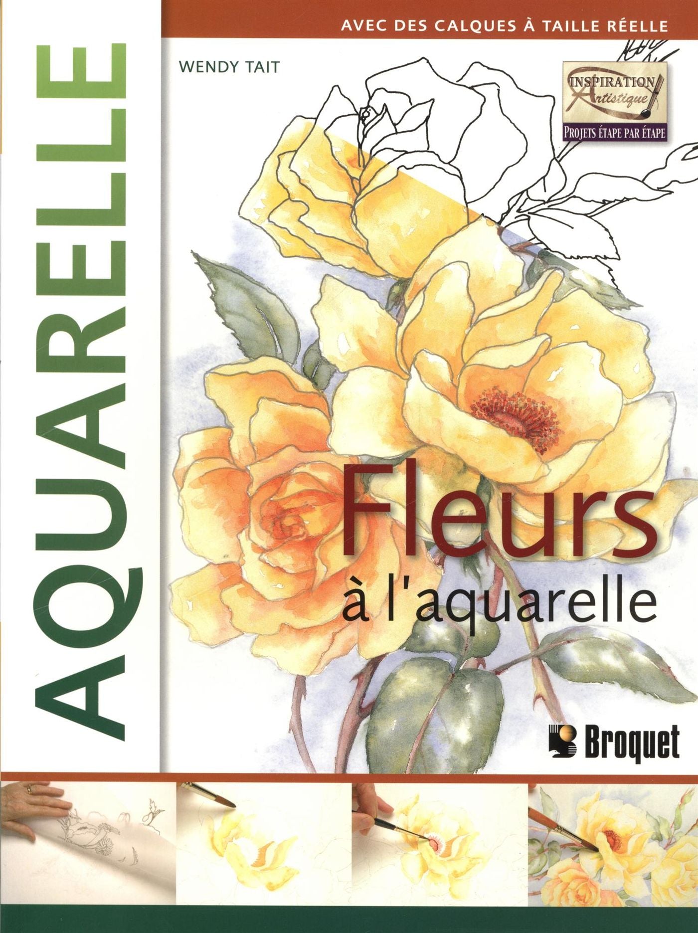 Inspiration artistique : Fleurs à l'aquarelle - Wendy Tait