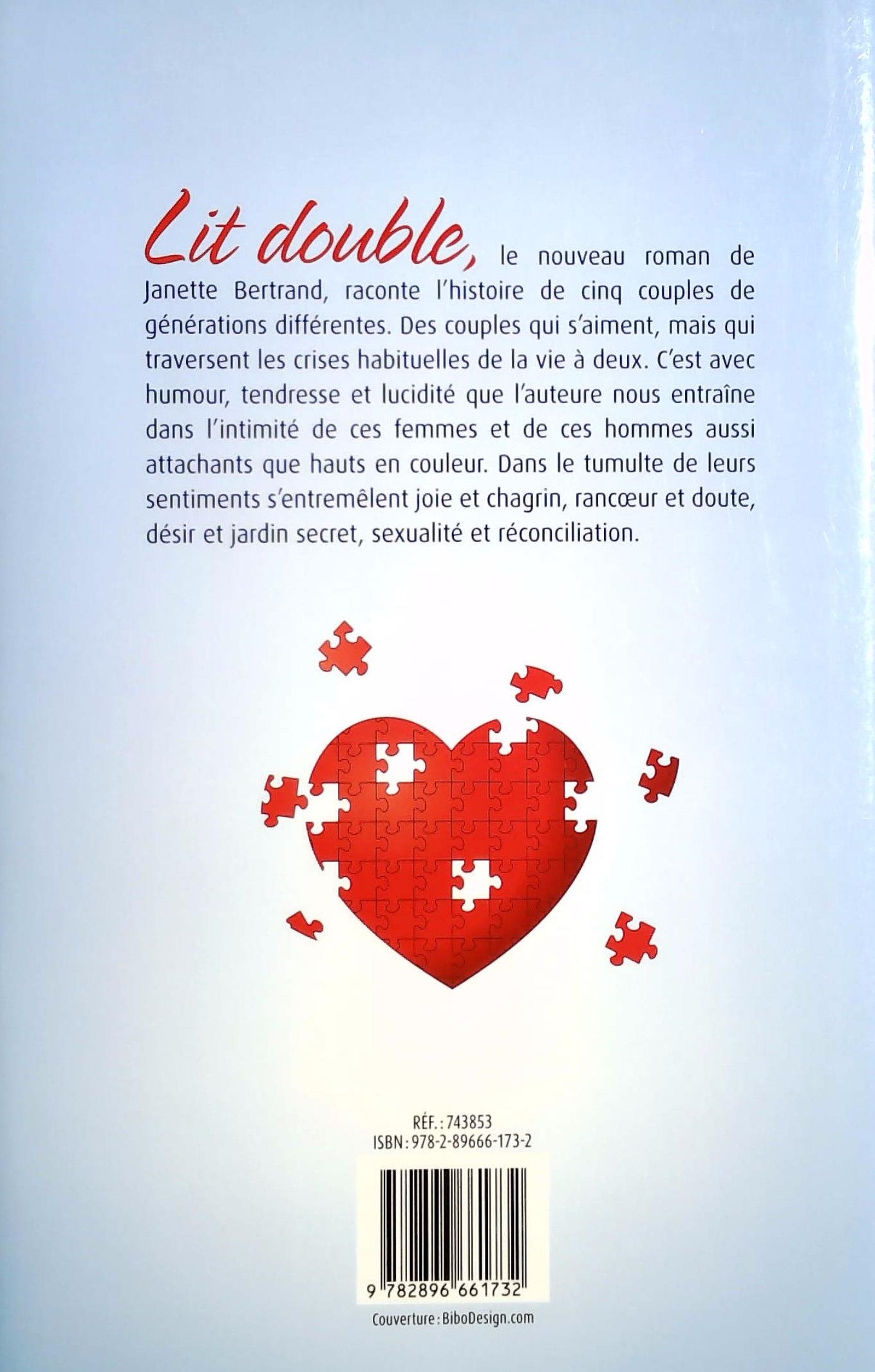 Lit double # 1 (Janette Bertrand)