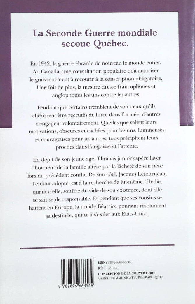 Les années de plomb # 3 : Le choix de Thalie (Jean-Pierre Charland)
