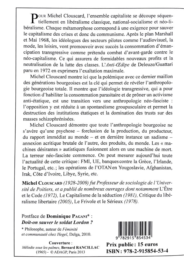 Néo-fascisme et idéologie du désir (Michel Cloudsard)