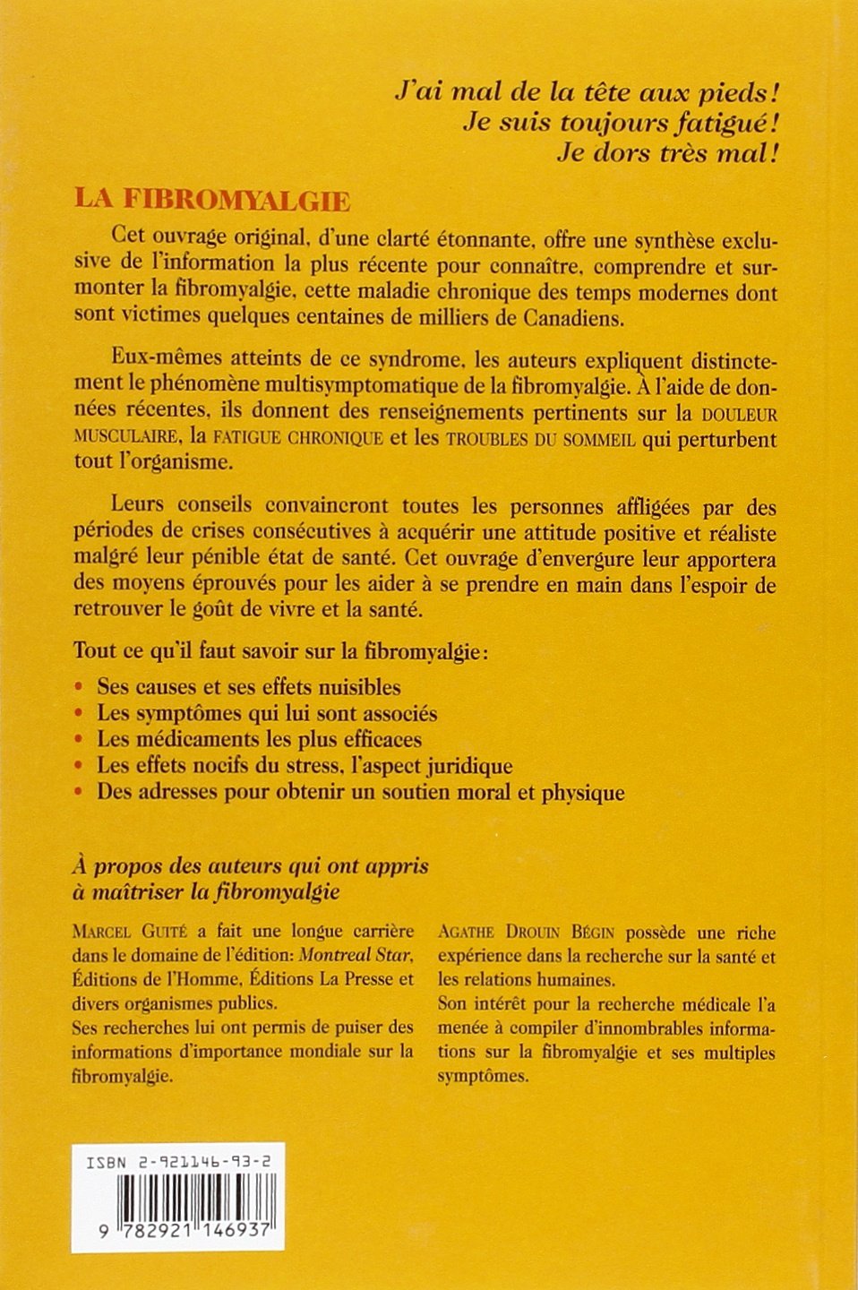 La fibromyalgie (Marcel Guité)