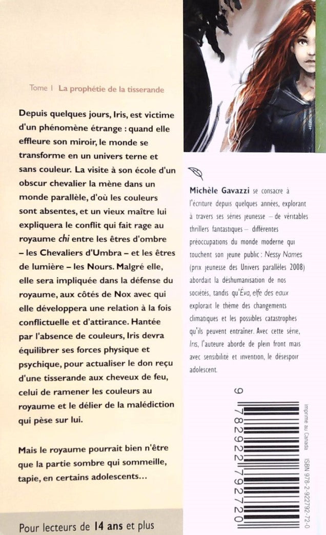Iris # 1 : La prophétie de la Tisserande (Michèle Gavazzi)