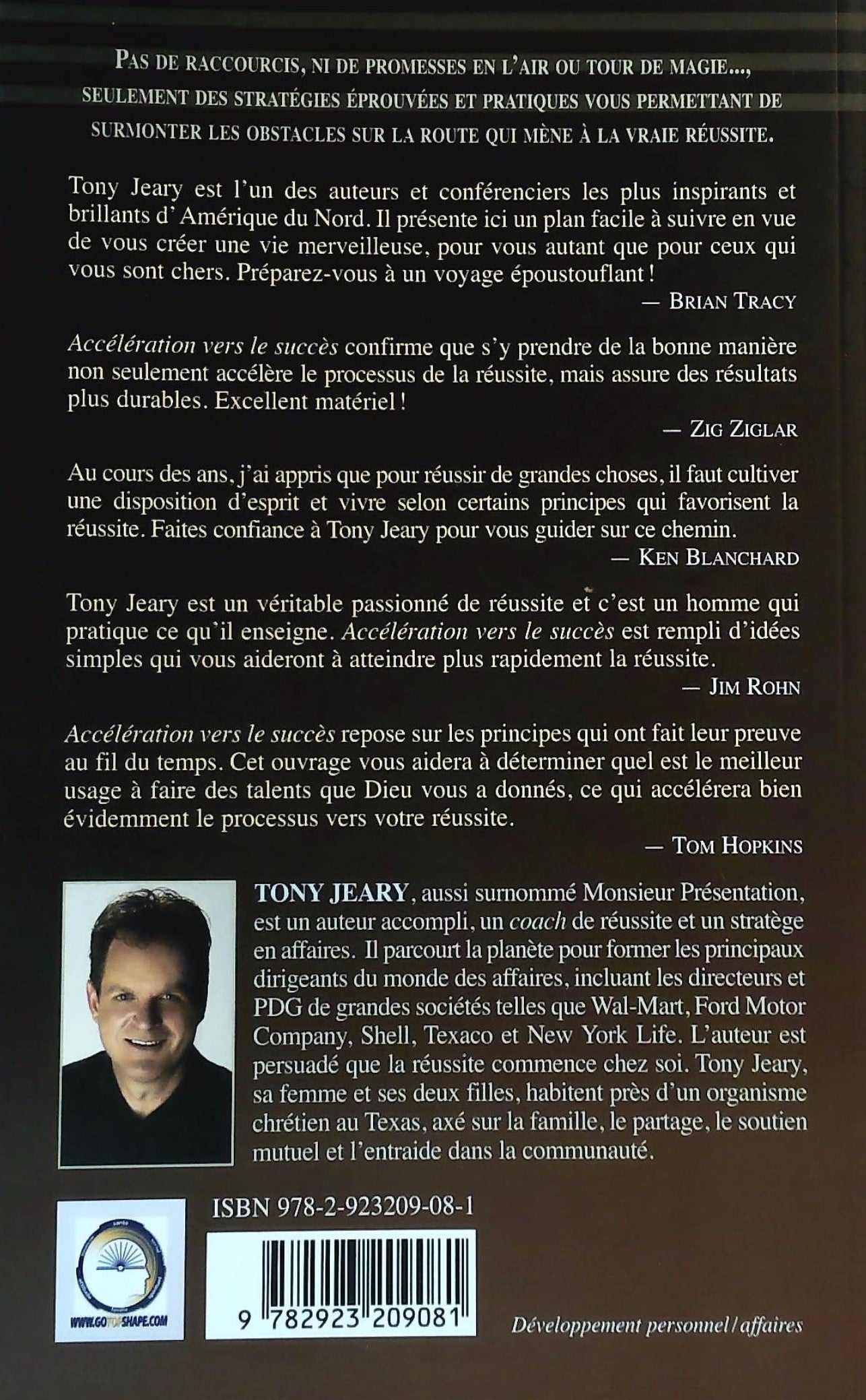 Accélération vers le succès (Tony Jeary)