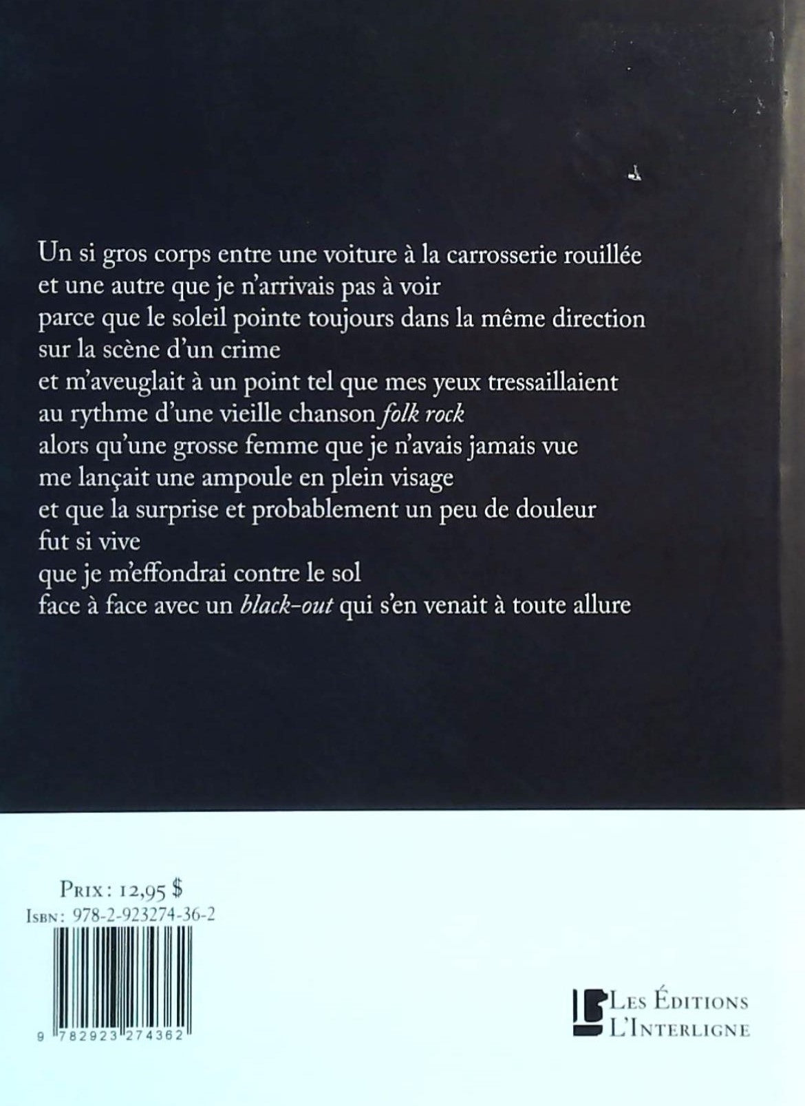 Le temps d'un accident (Madore Vincent)