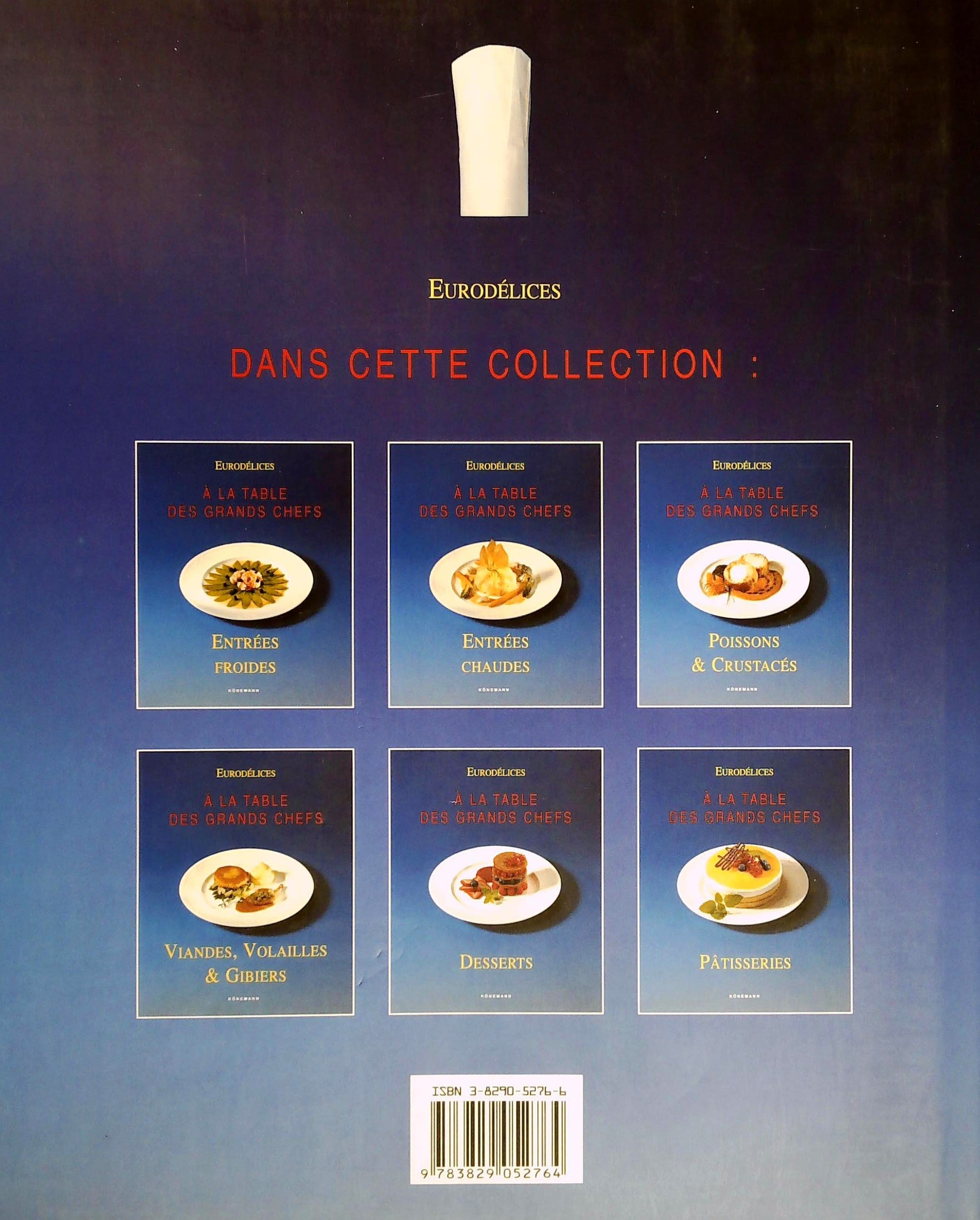 À la table des grands chefs : Poissons et crustacés