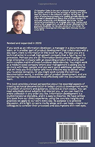 The Product is Docs: Writing technical documentation in a product development group (2nd Edition) (Christopher Gales)