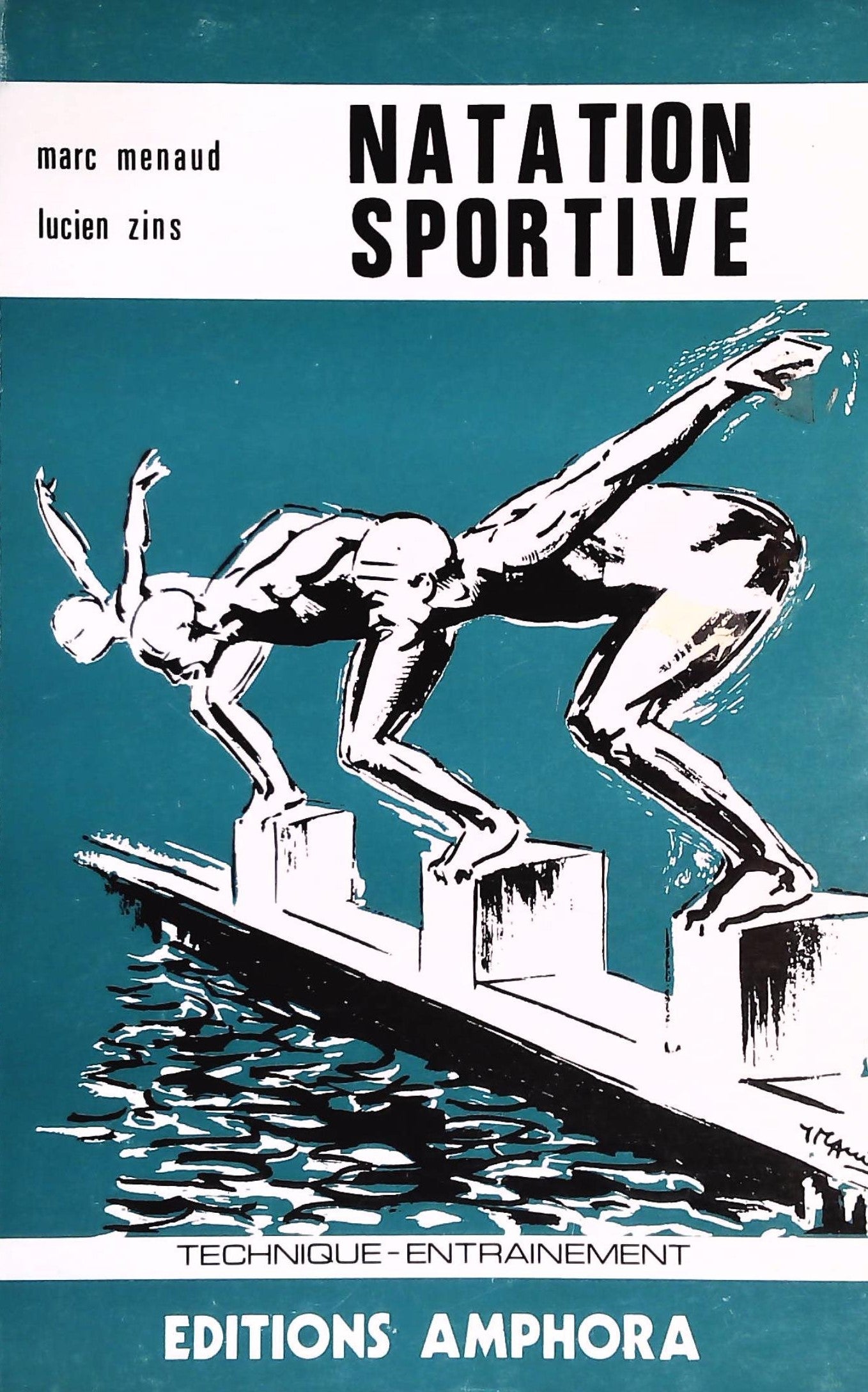 Livre ISBN Natation sportive (Marc Menaud)