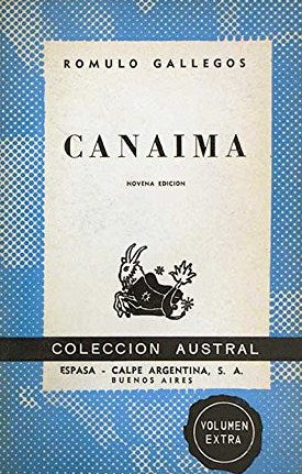 Livre ISBN Austral : Canaima (Romulo Gallegos)