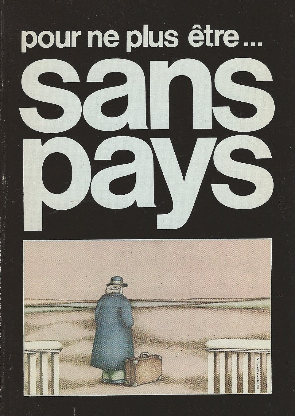 Livre ISBN Pour ne plus être... sans pays (La Fédération des francophones hors Québec)