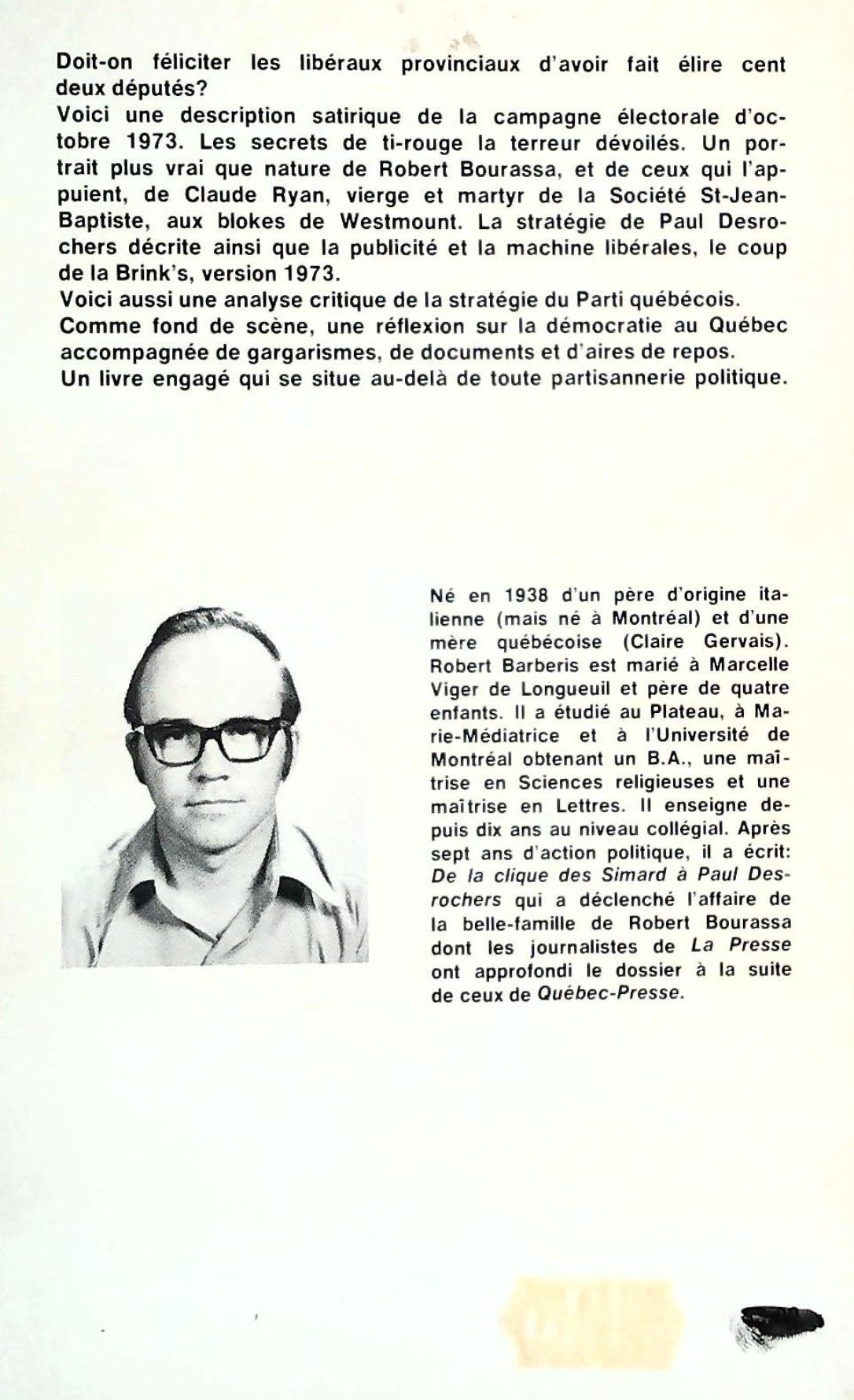 Ils sont fous ces libéraux (Robert Barberis)