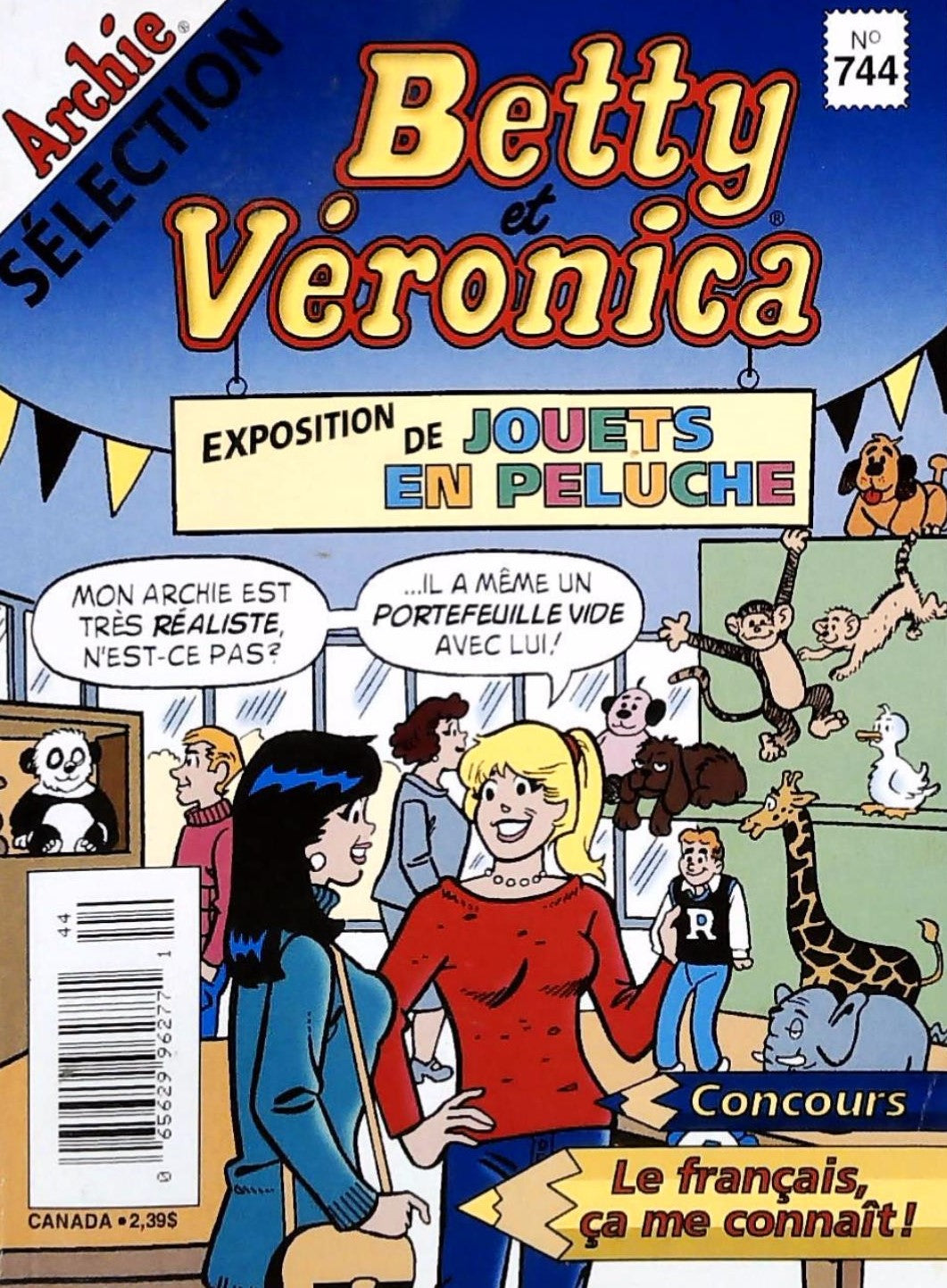 Sélection Betty et Veronica # 744