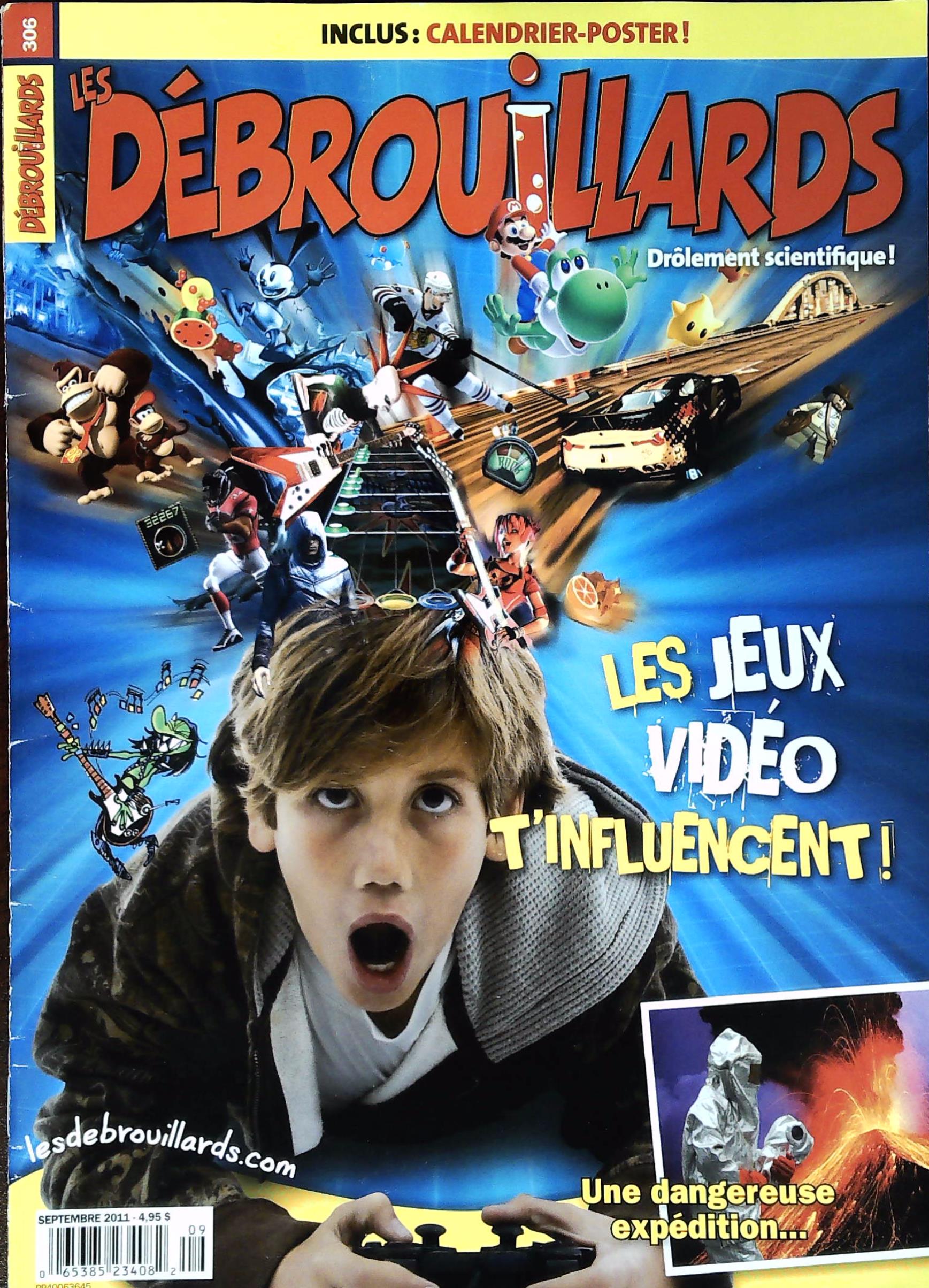 Magazine Les Débrouillards # 306 : Les jeux vidéos t'influencent !