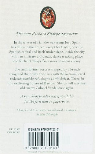Livre Sharpe's Fury - Bernard Cornwell (Livre d'occasion) - ISBN 0007120168